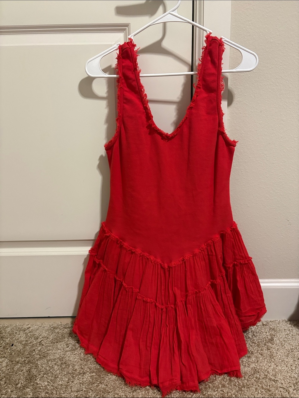 Free People Red Mini Dress